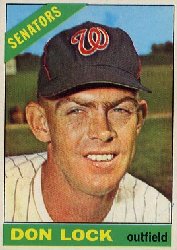 1966 Topps Baseball Cards      165     Don Lock